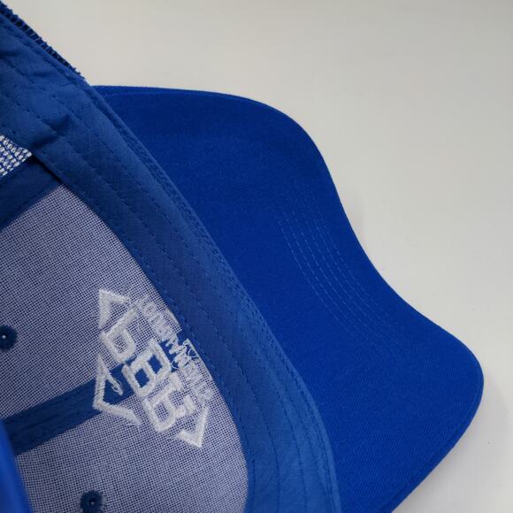 PBR Tournaments Meshback Snapback Hat Embroidered Logo Baseball Blue - Picture 8 of 9